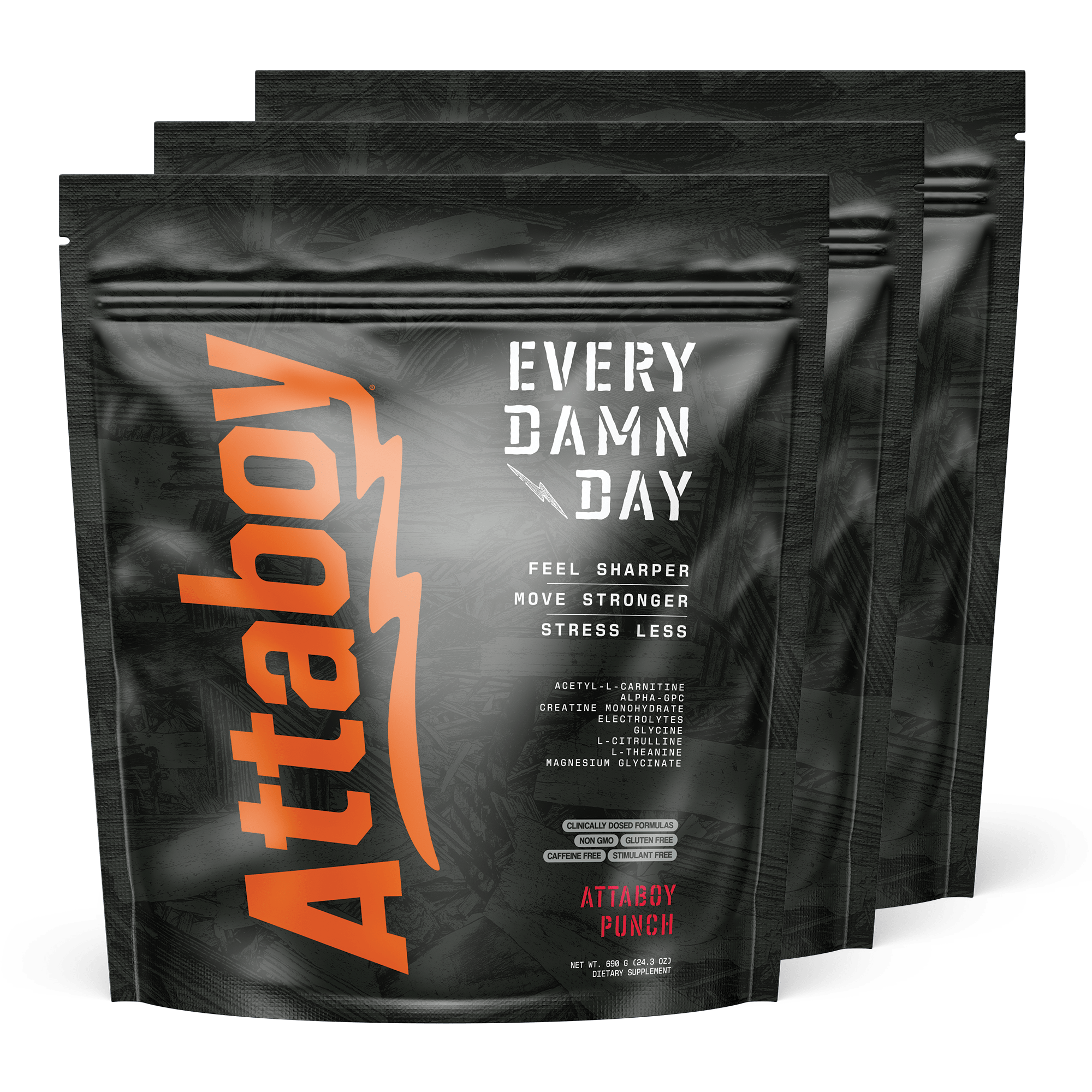 EVERY DAMN DAY 3 PACK - Attaboy