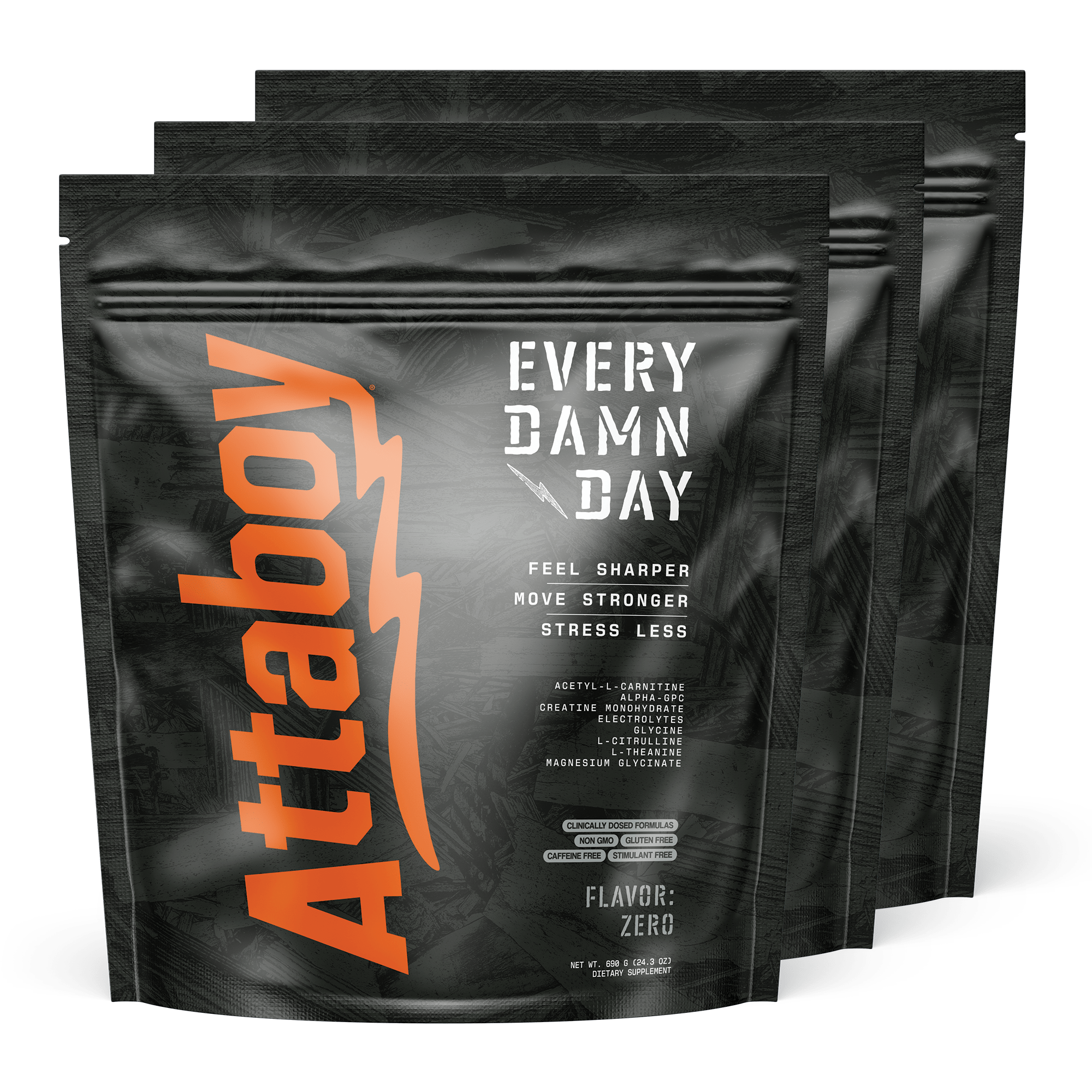 EVERY DAMN DAY 3 PACK - Attaboy