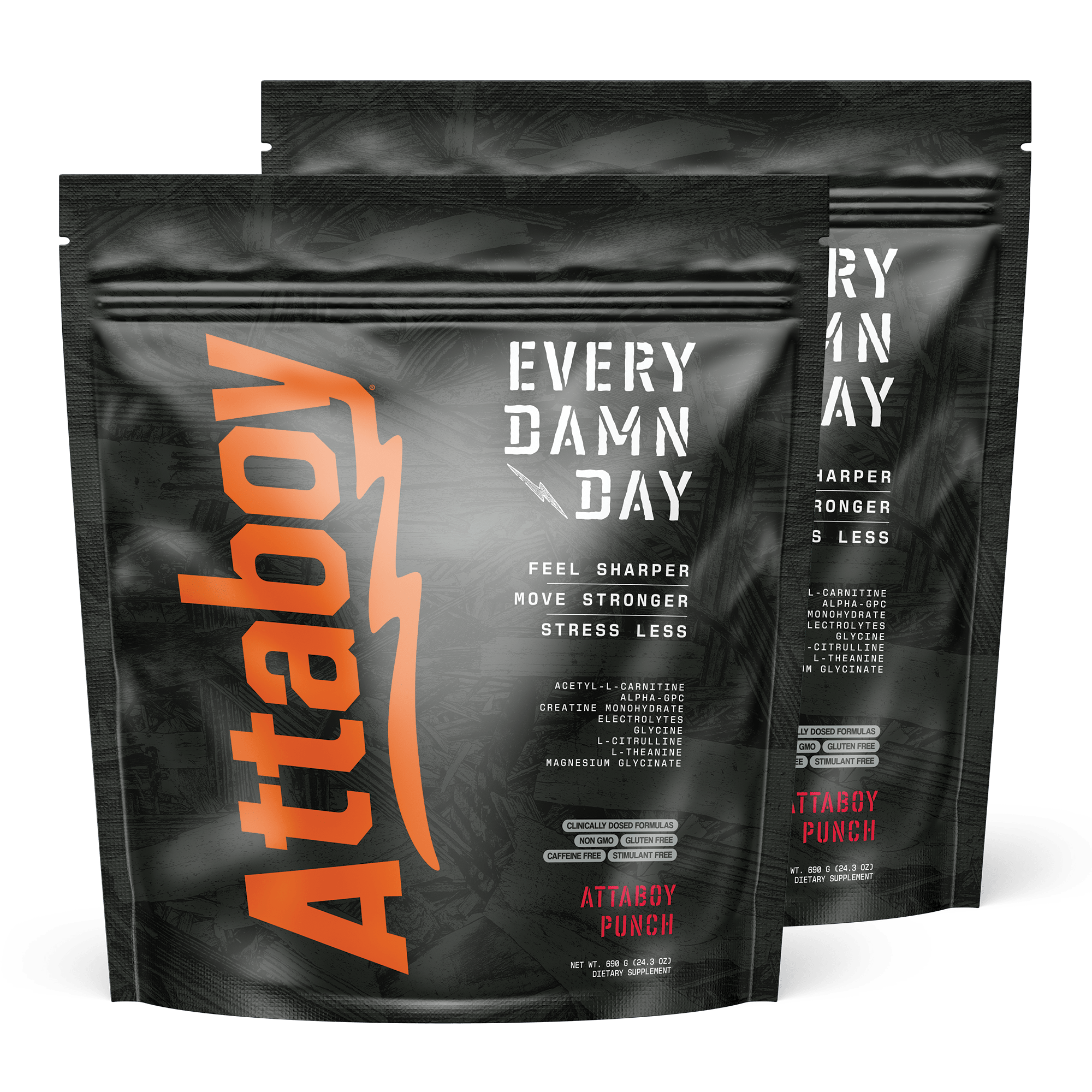 EVERY DAMN DAY 2 PACK - Attaboy