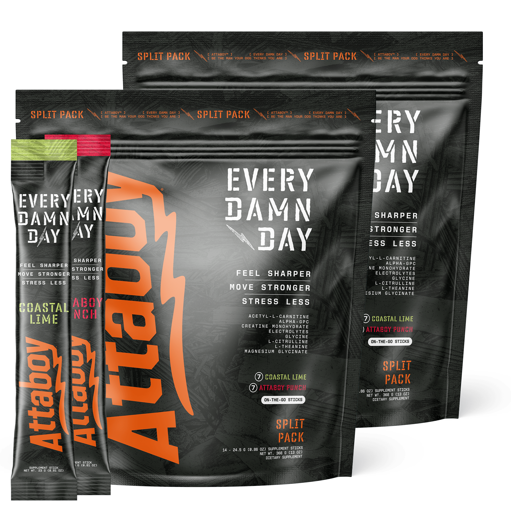 EVERY DAMN DAY - 28 STICKS - Attaboy