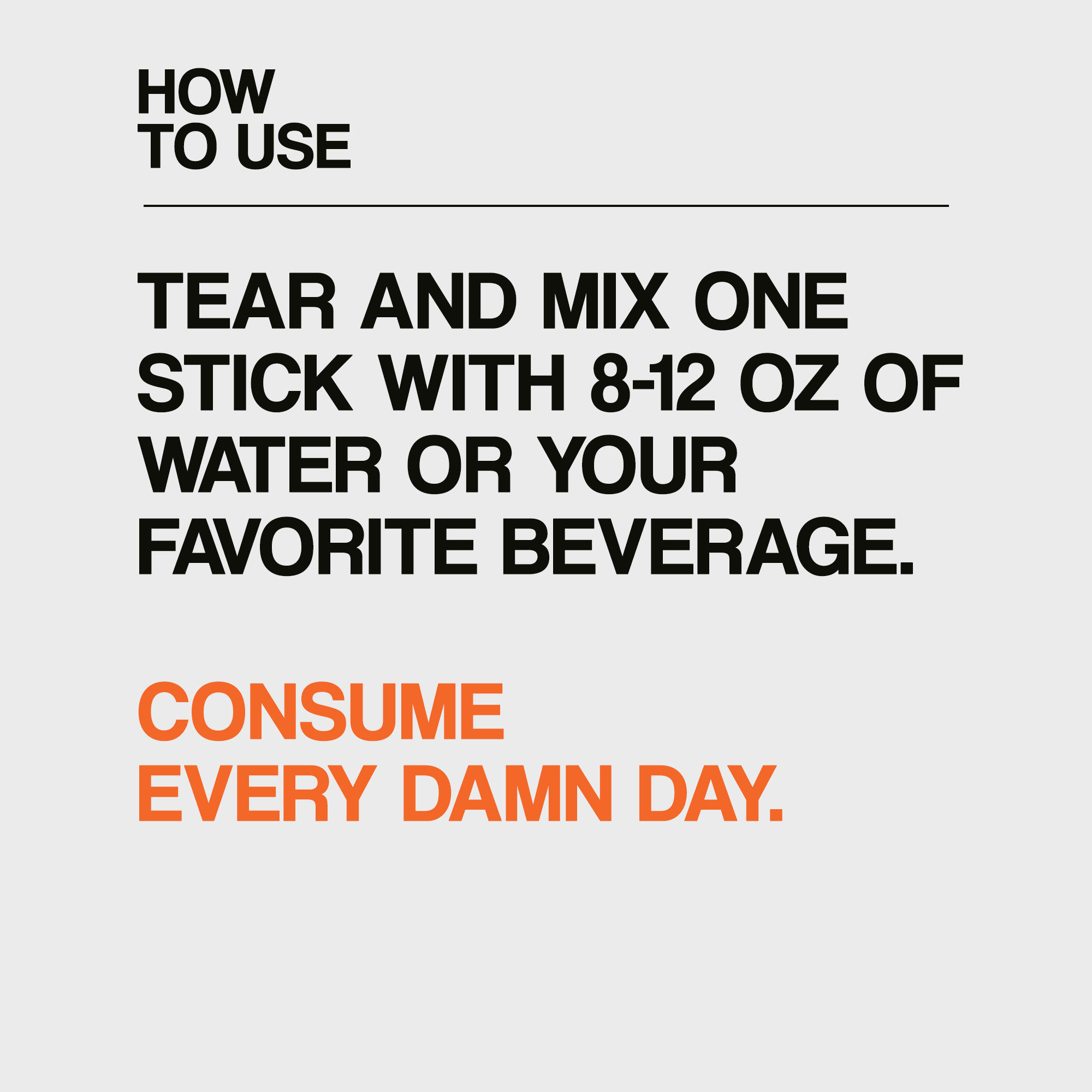 EVERY DAMN DAY - 84 STICKS - Attaboy