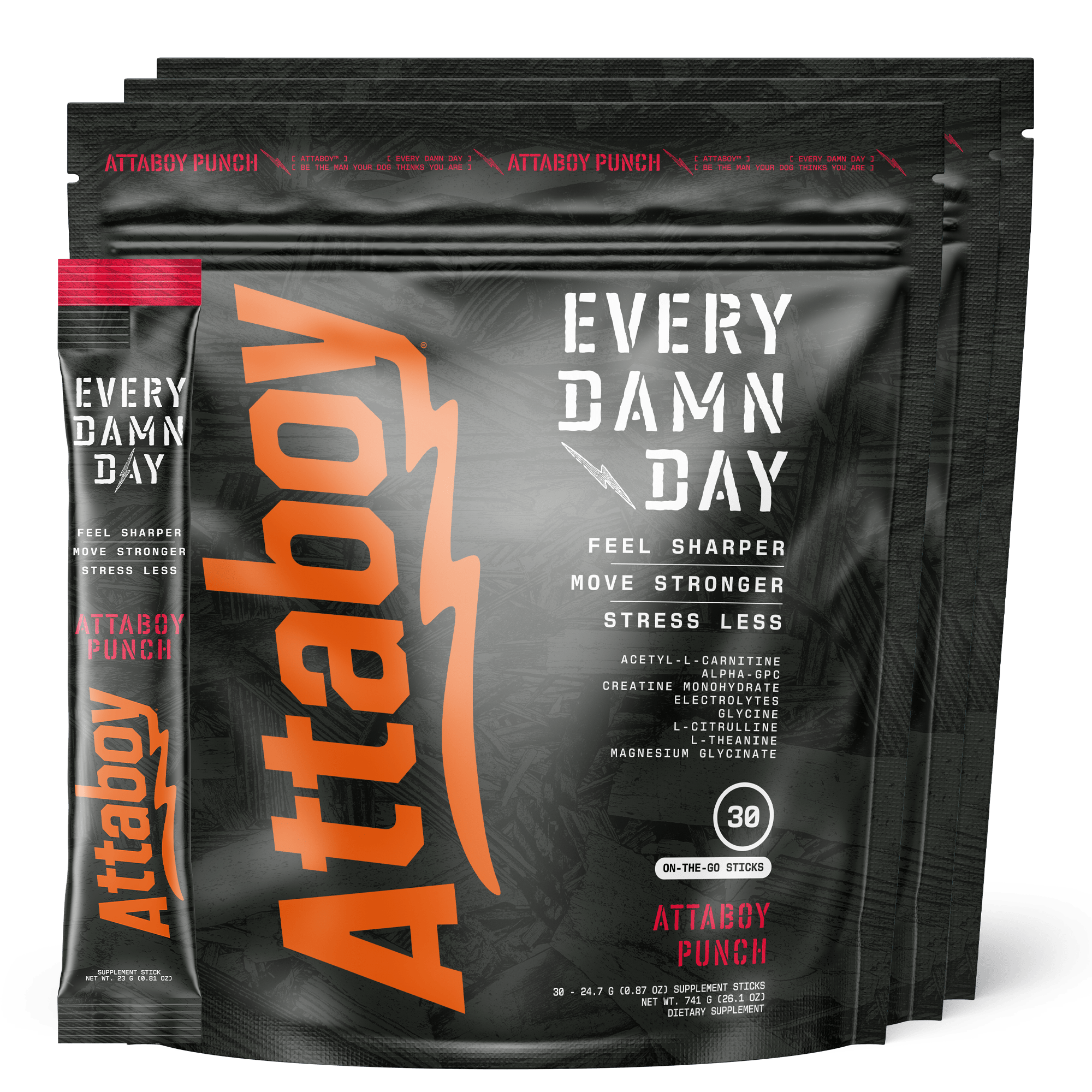 EVERY DAMN DAY - 90 STICKS - Attaboy